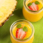 Smoothie – ananas, pomarańcza