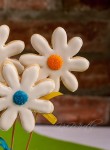 Wiosenne kwiatki – ciastka kruche – maślane